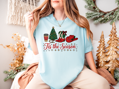 Western “Tis the Season” Christmas T-Shirt