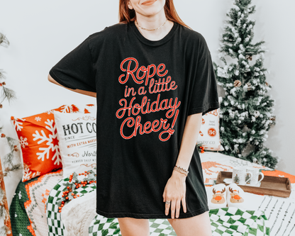 Rope In Cheer Christmas T-Shirt
