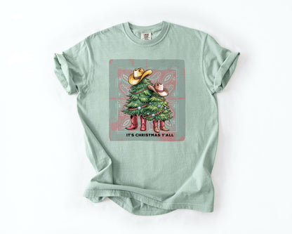 Christmas Y’all Cowboy T-Shirt
