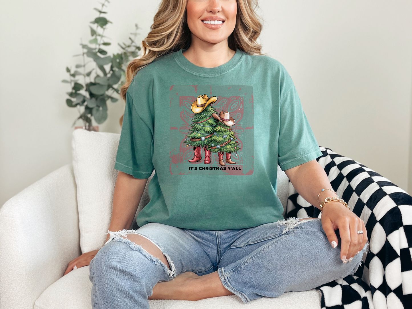 Christmas Y’all Cowboy T-Shirt