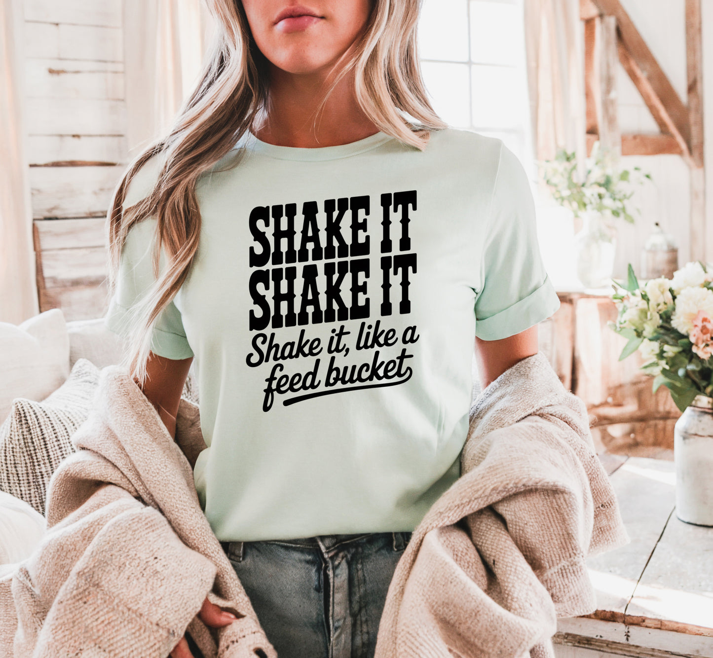Shake It Like a Feed Bucket T-Shirt