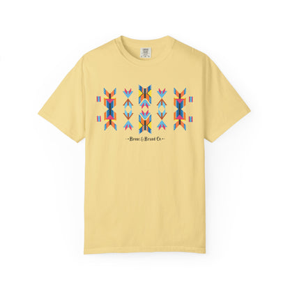 Arrows & Butterflies Southwest Graphic Tee Western Shirt