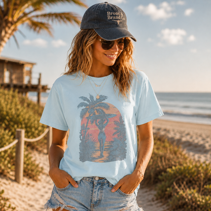 Coastal Cowgirl Surf Tee