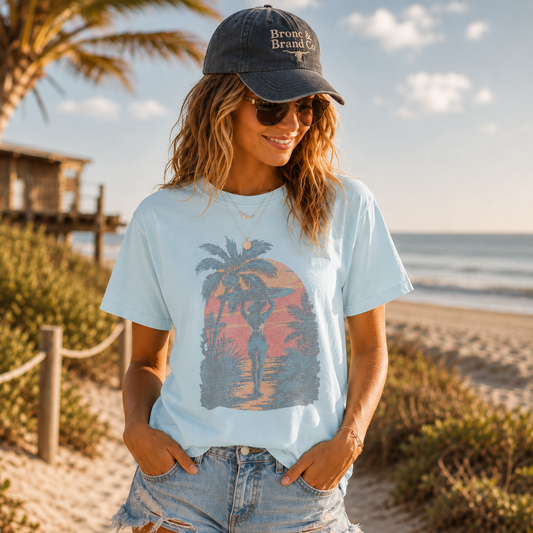 Coastal Cowgirl Surf Tee
