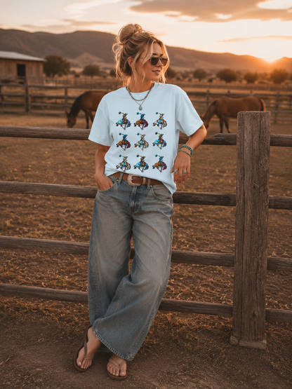 Grid Rodeo Spirit Tee