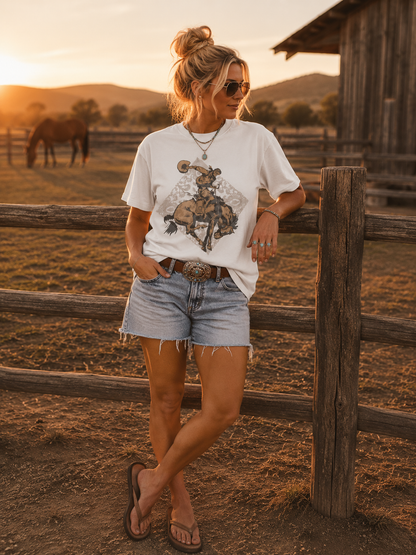 Bandana Bronc Rider T-Shirt