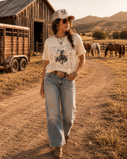 Paisley Rodeo Graphic Tee
