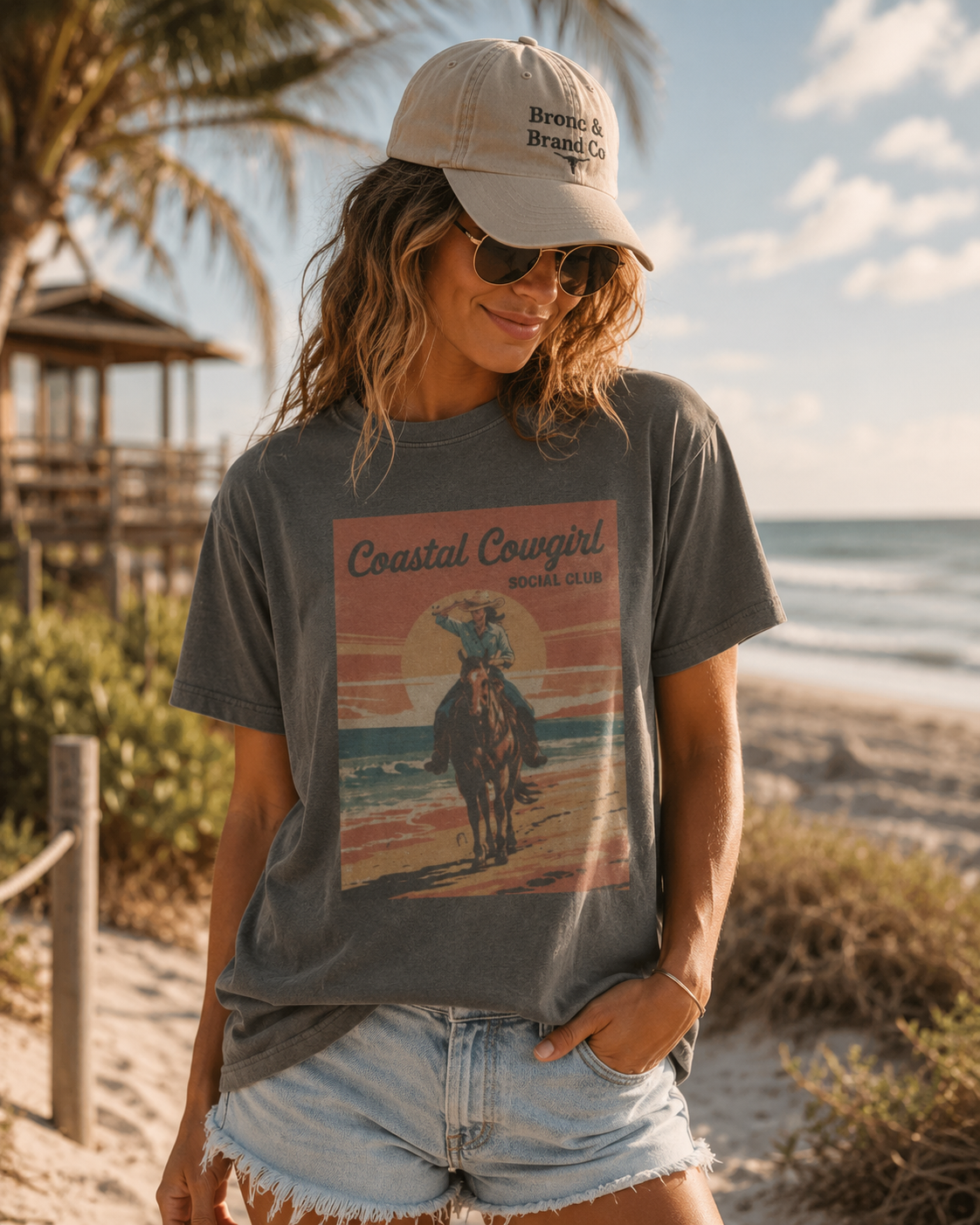Coastal Cowgirl Social Club Tee
