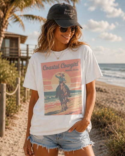 Coastal Cowgirl Social Club Tee
