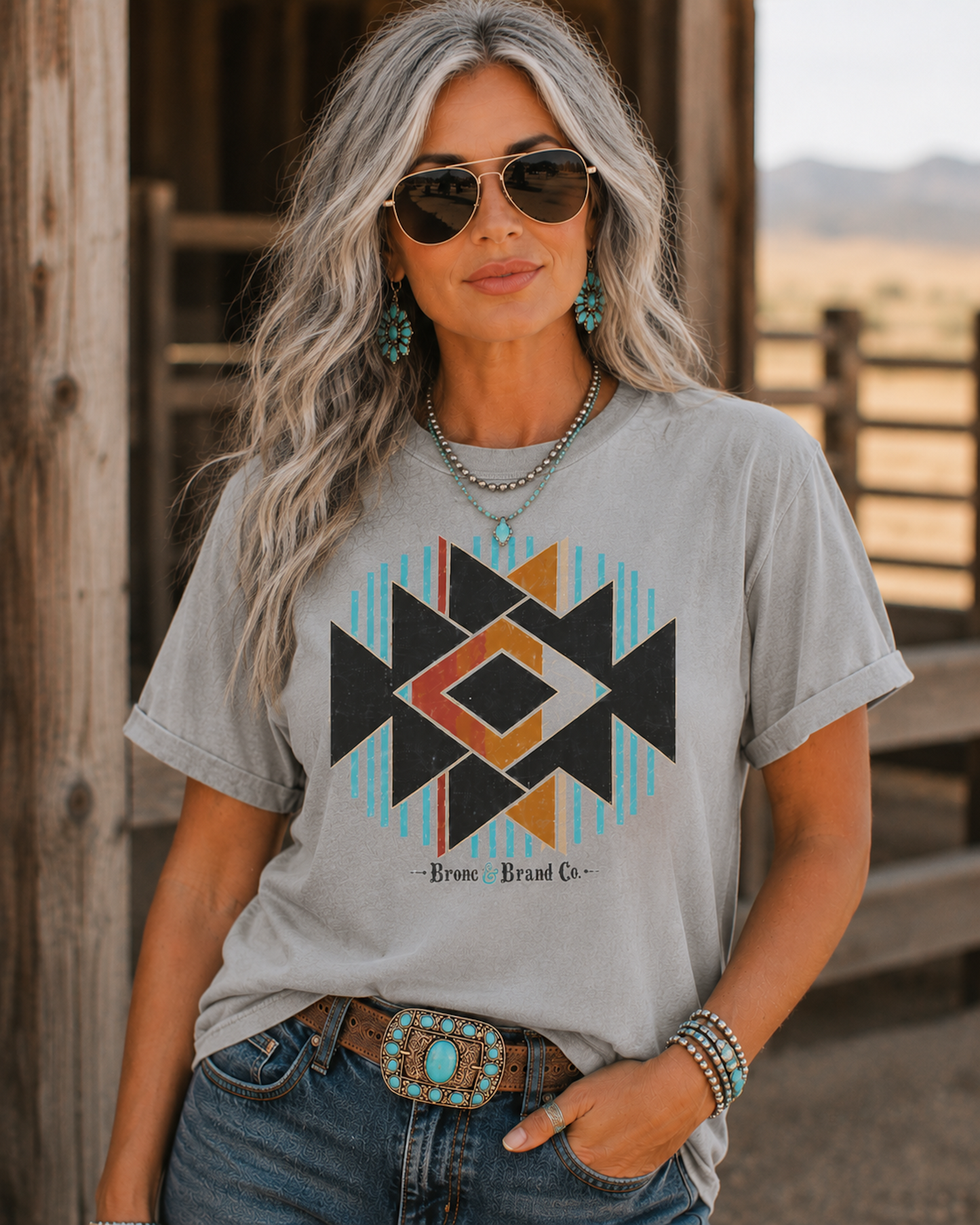 Sunset Mesa Southwest Graphic Tee