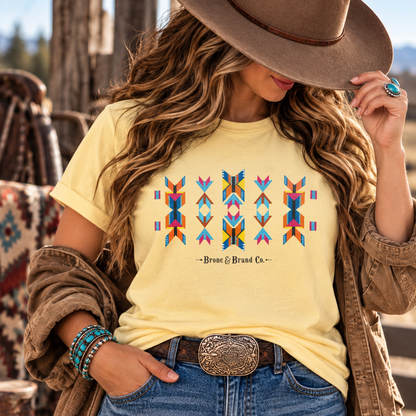 Arrows & Butterflies Southwest Graphic Tee Western Shirt