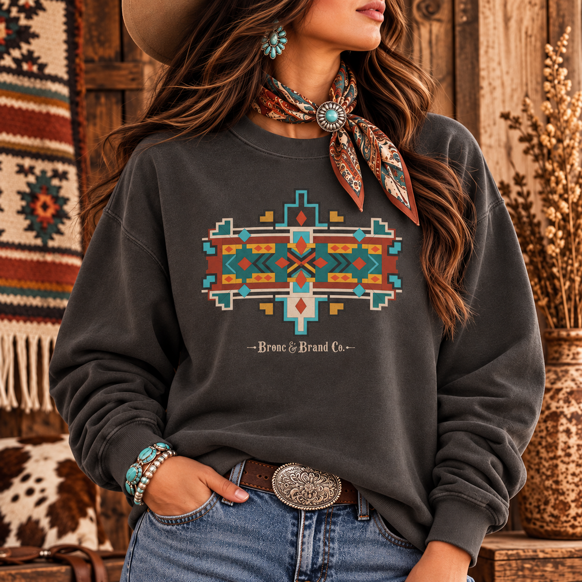 Between Dusk & Dawn Western Sweatshirt