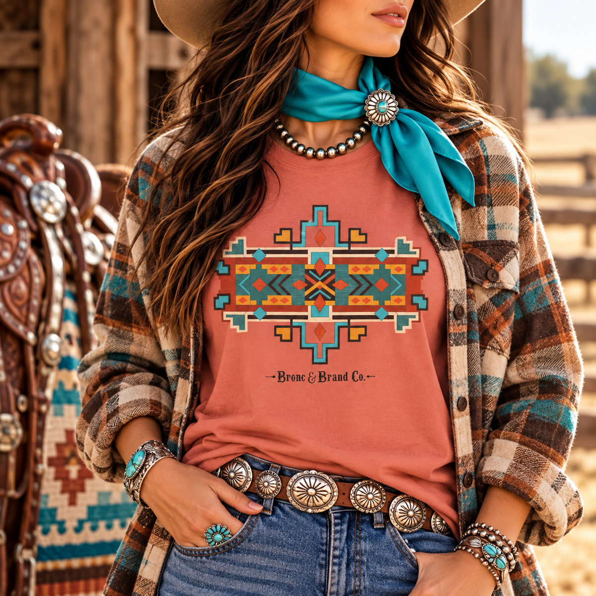 Desert Dawn Western Southwestern Graphic Tee