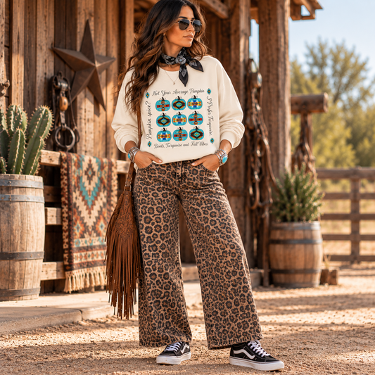 Not Your Average Pumpkin Western Sweatshirt