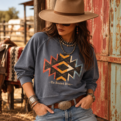 Sunset Mesa Southwestern Graphic Sweatshirt