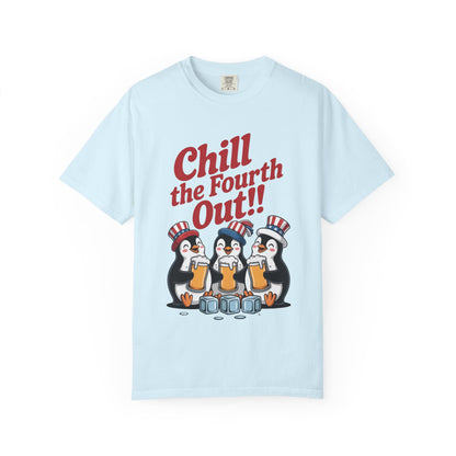Chill the Fourth Out Penguin Tee