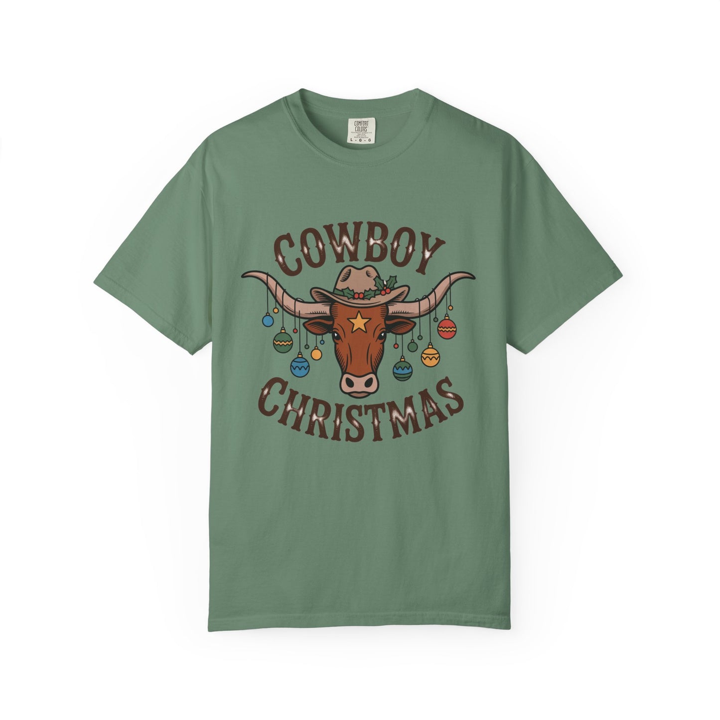 Cowboy Christmas Graphic Tee