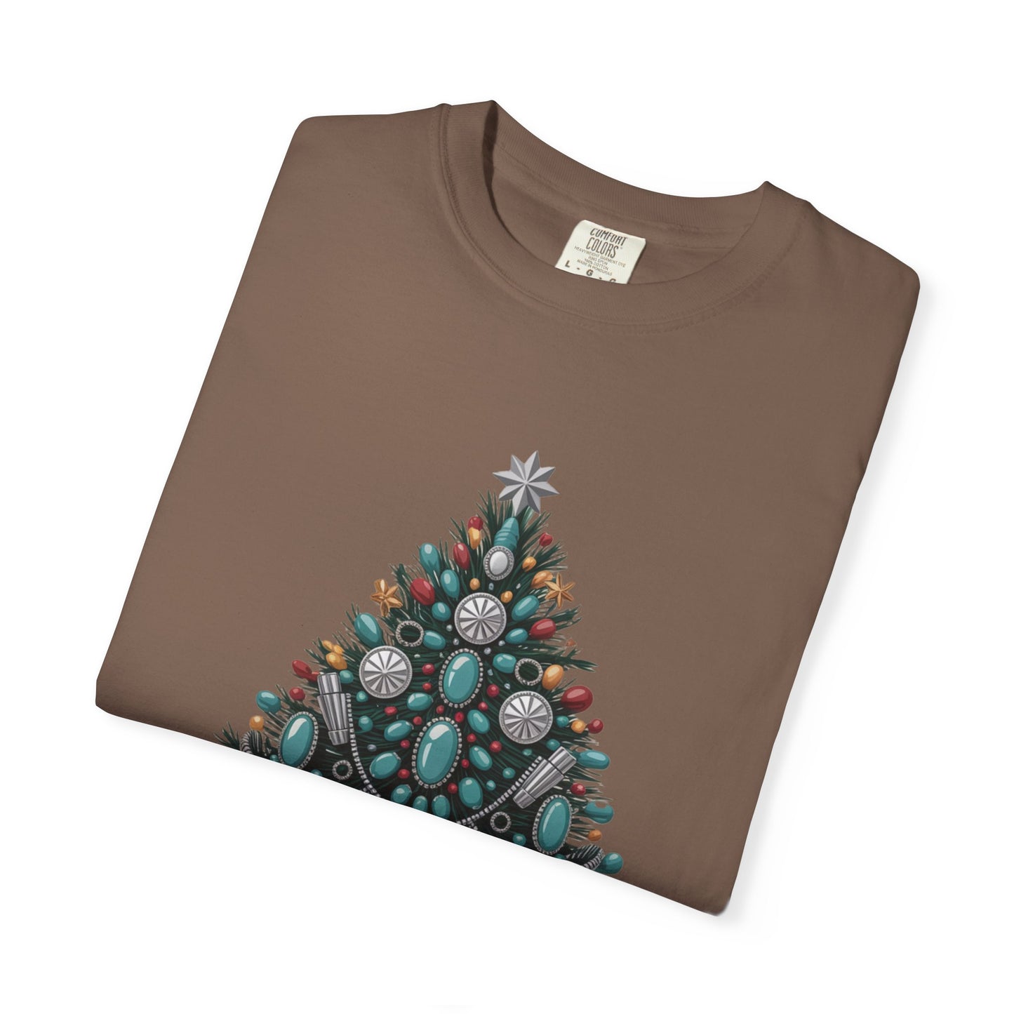 All I Want for Christmas Concho Tree Comfort Colors® Tee