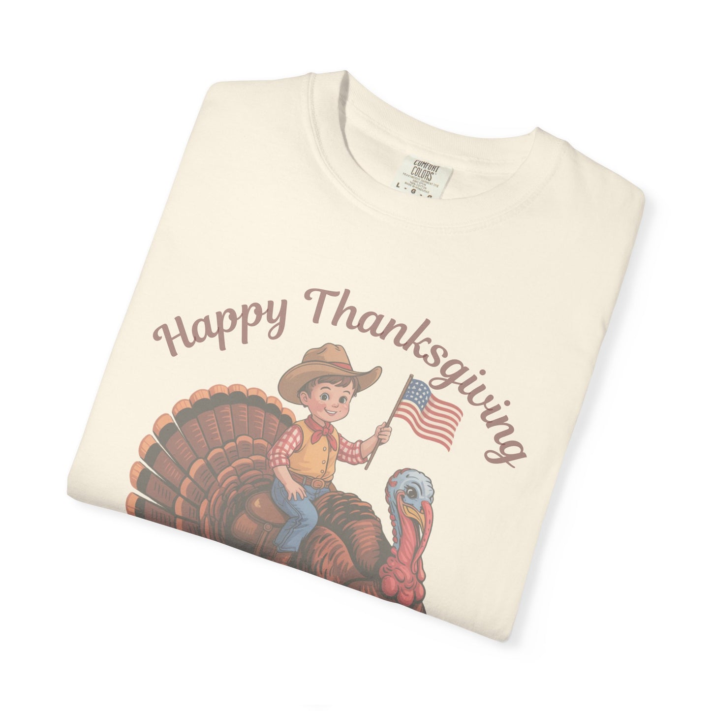 Cowboy Turkey Rider Comfort Colors® Tee