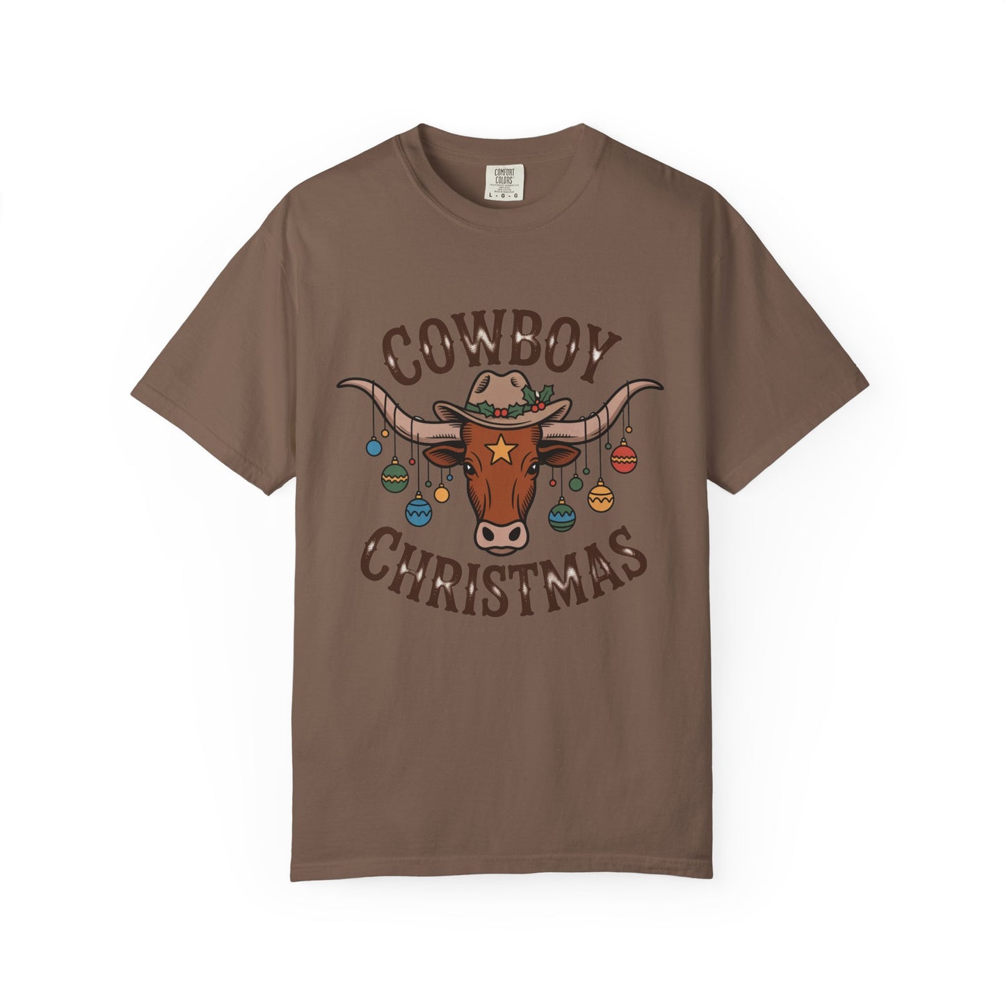 Cowboy Christmas Graphic Tee