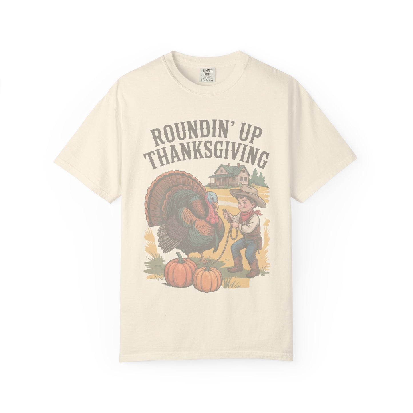 Round’n Up Turkey Comfort Colors® Tee