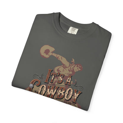 Cowboy Christmas Bronc Comfort Colors® Tee