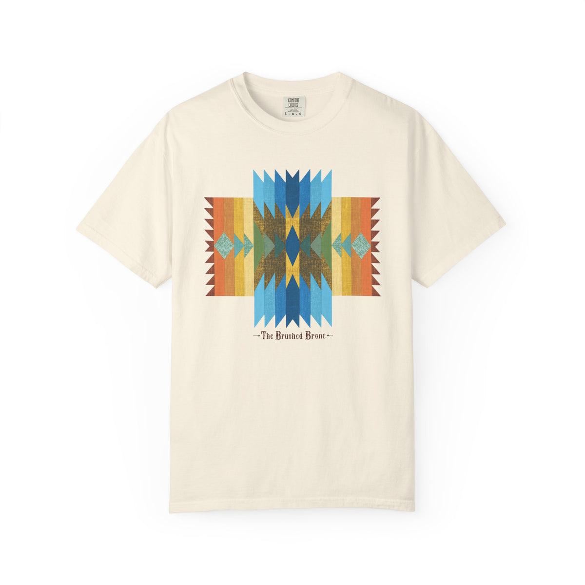 Painted Mesa Cross  Southwestern Geometric Graphic Tee