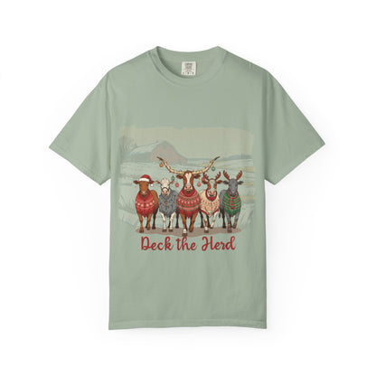Deck the Herd Comfort Colors® Tee