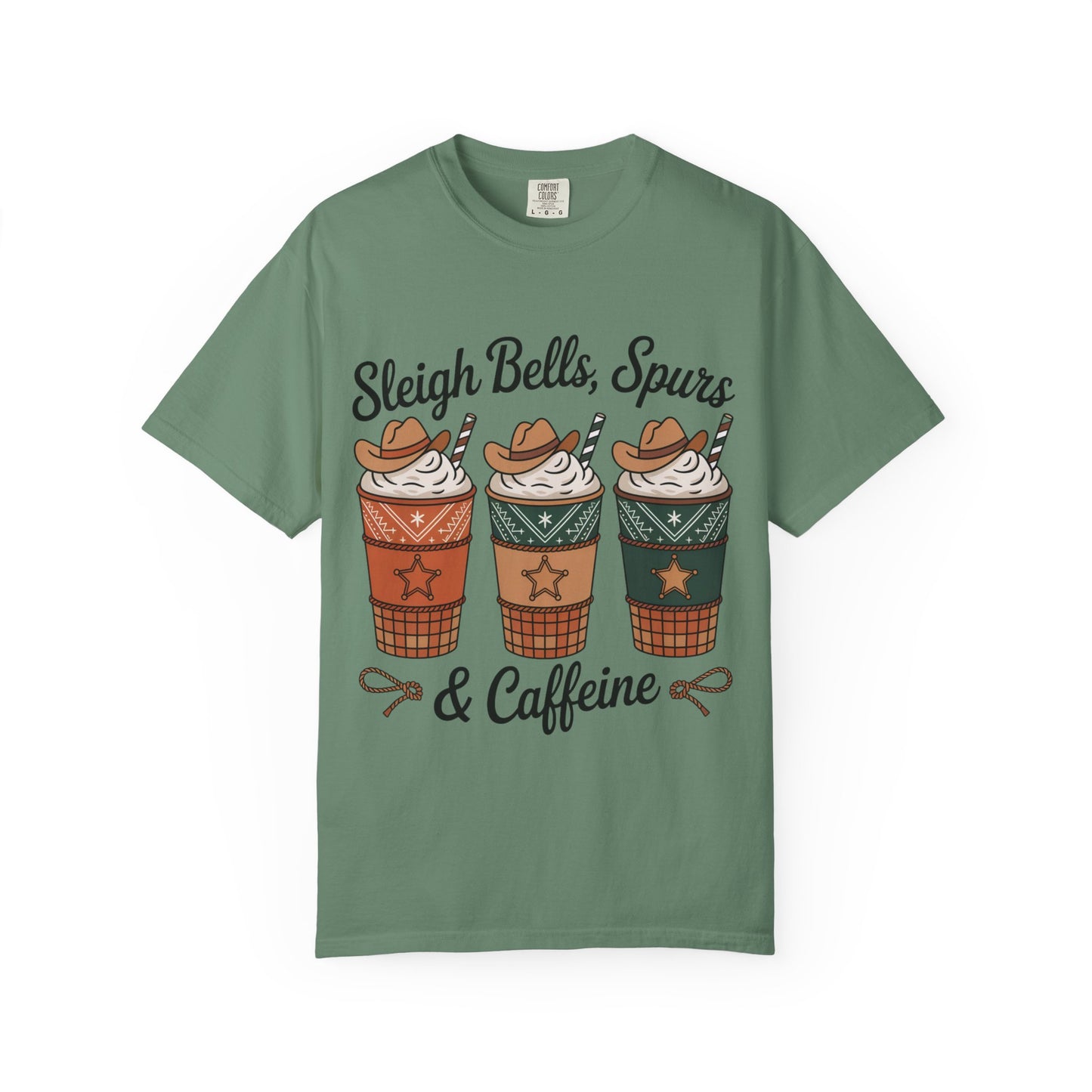 Sleigh Bells, Spurs & Caffeine T-Shirt