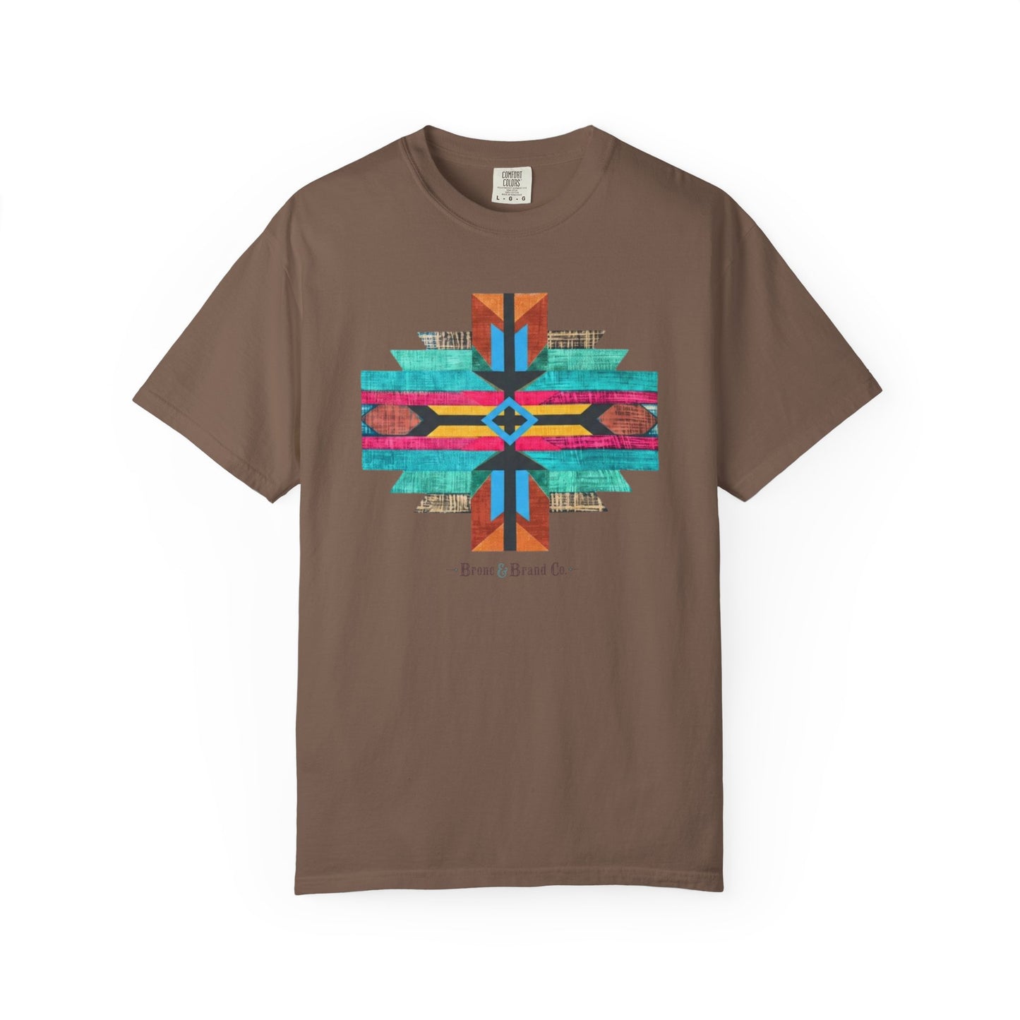 Boho  Desert Cross Artist Series Tee | Southwestern Graphic Comfort Colors® Shirt