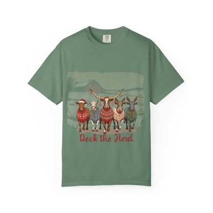 Deck the Herd Comfort Colors® Tee
