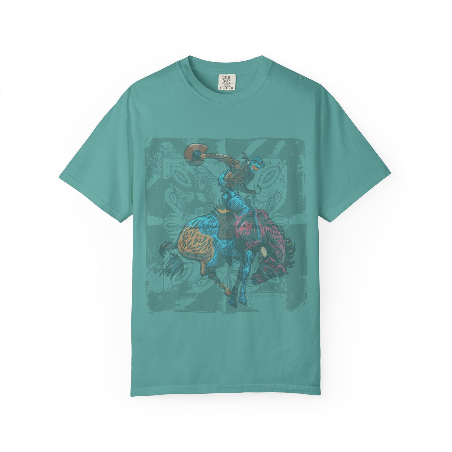 Vintage Bronc Spirit Cowgirl Tee