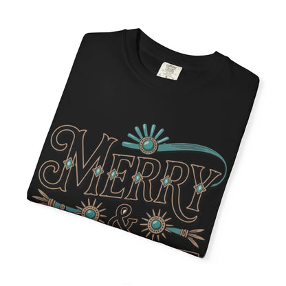 Merry & Bright Turquoise Comfort Colors® Tee
