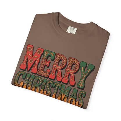 Merry Christmas Y’all Western Font Comfort Colors® Tee