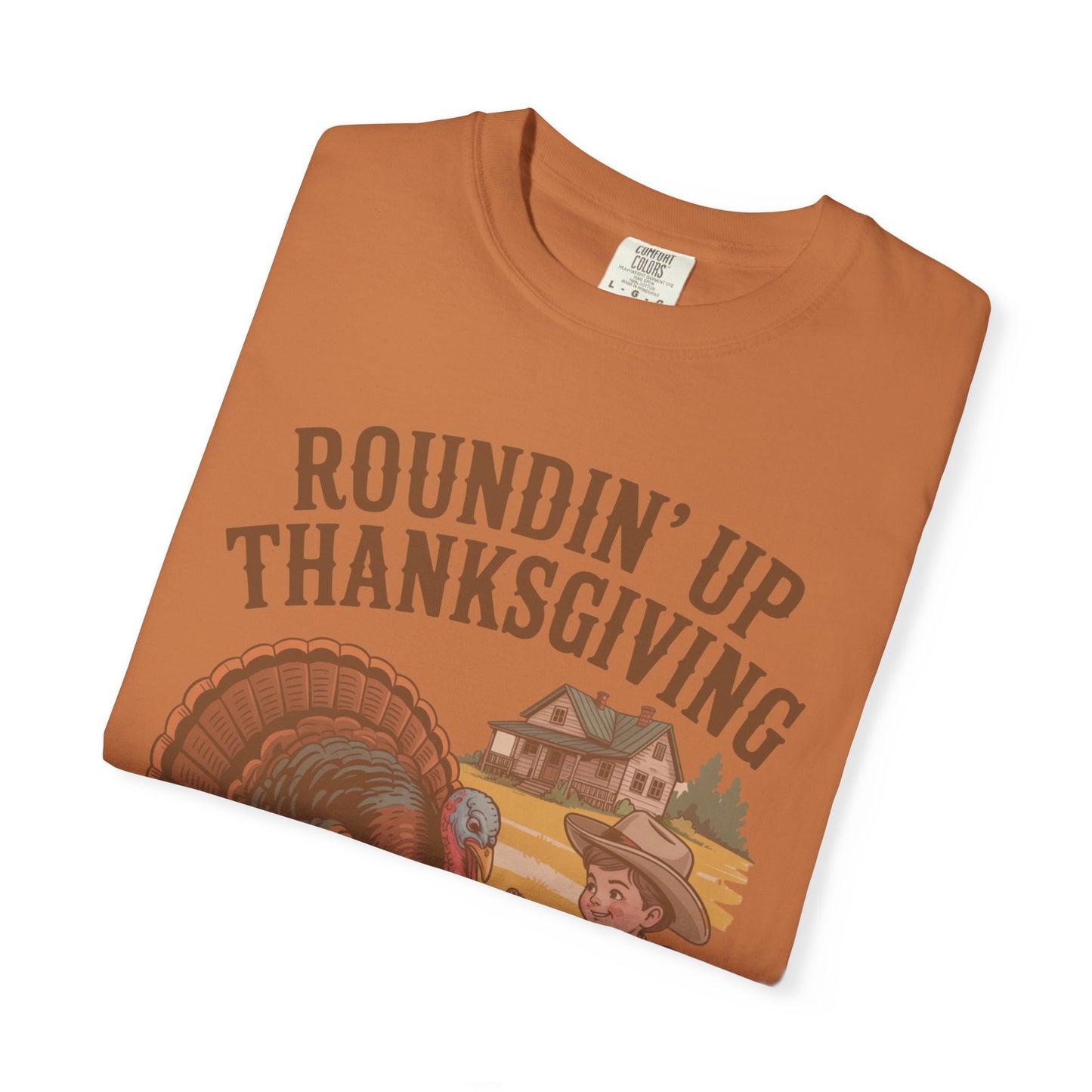 Round’n Up Turkey Comfort Colors® Tee