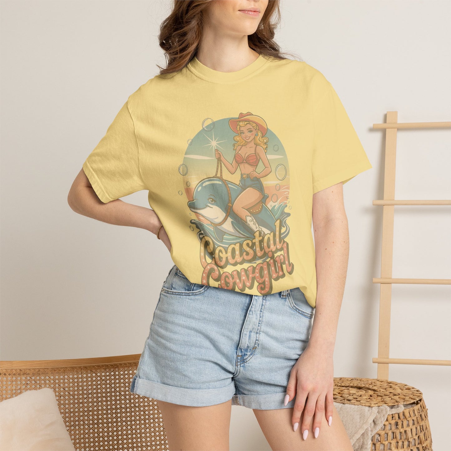 Coastal Cowgirl Dolphin Tee