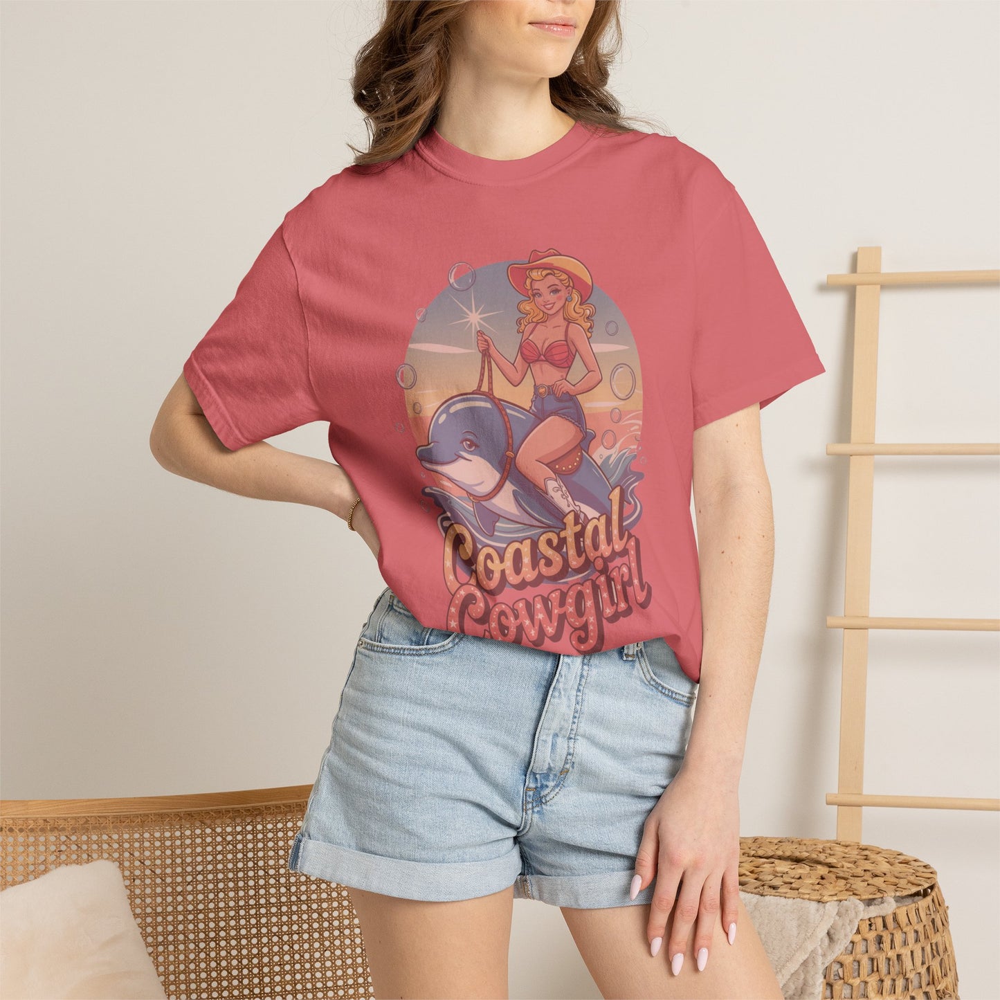 Coastal Cowgirl Dolphin Tee