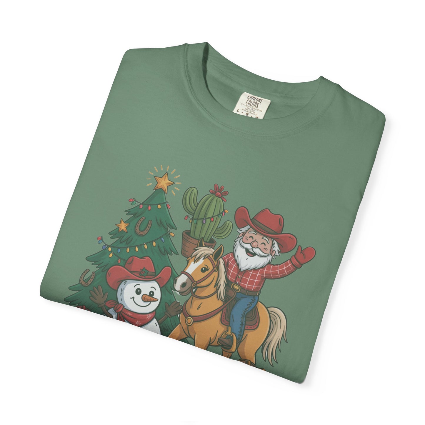 Howdy Holidays Western Christmas T-Shirt