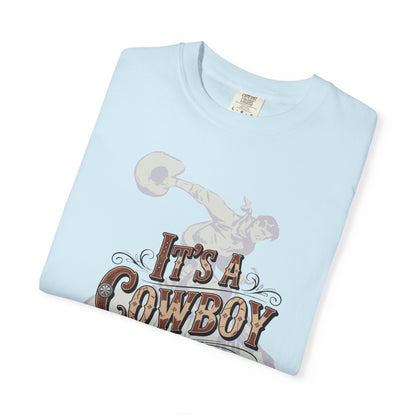 Cowboy Christmas Bronc Comfort Colors® Tee
