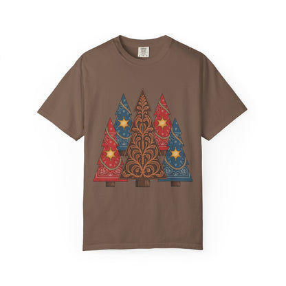 Western Christmas Tree T-Shirt
