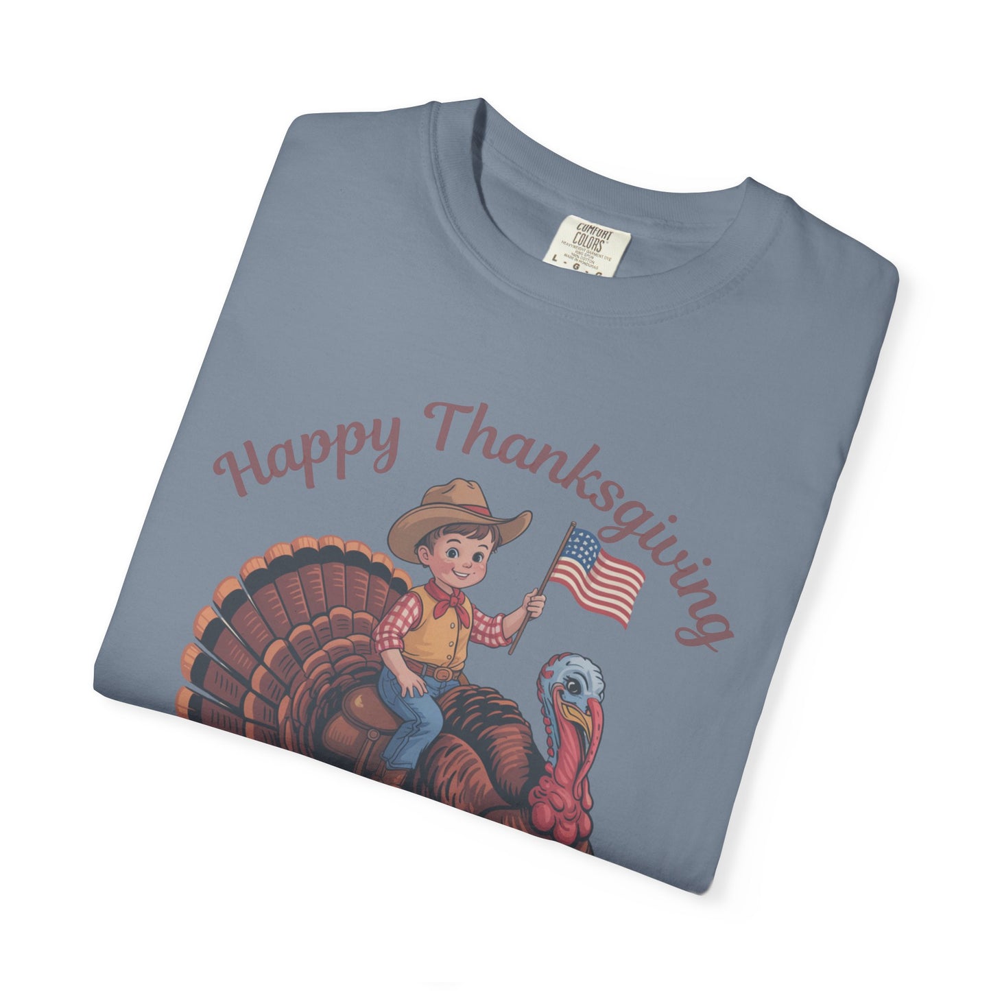 Cowboy Turkey Rider Comfort Colors® Tee
