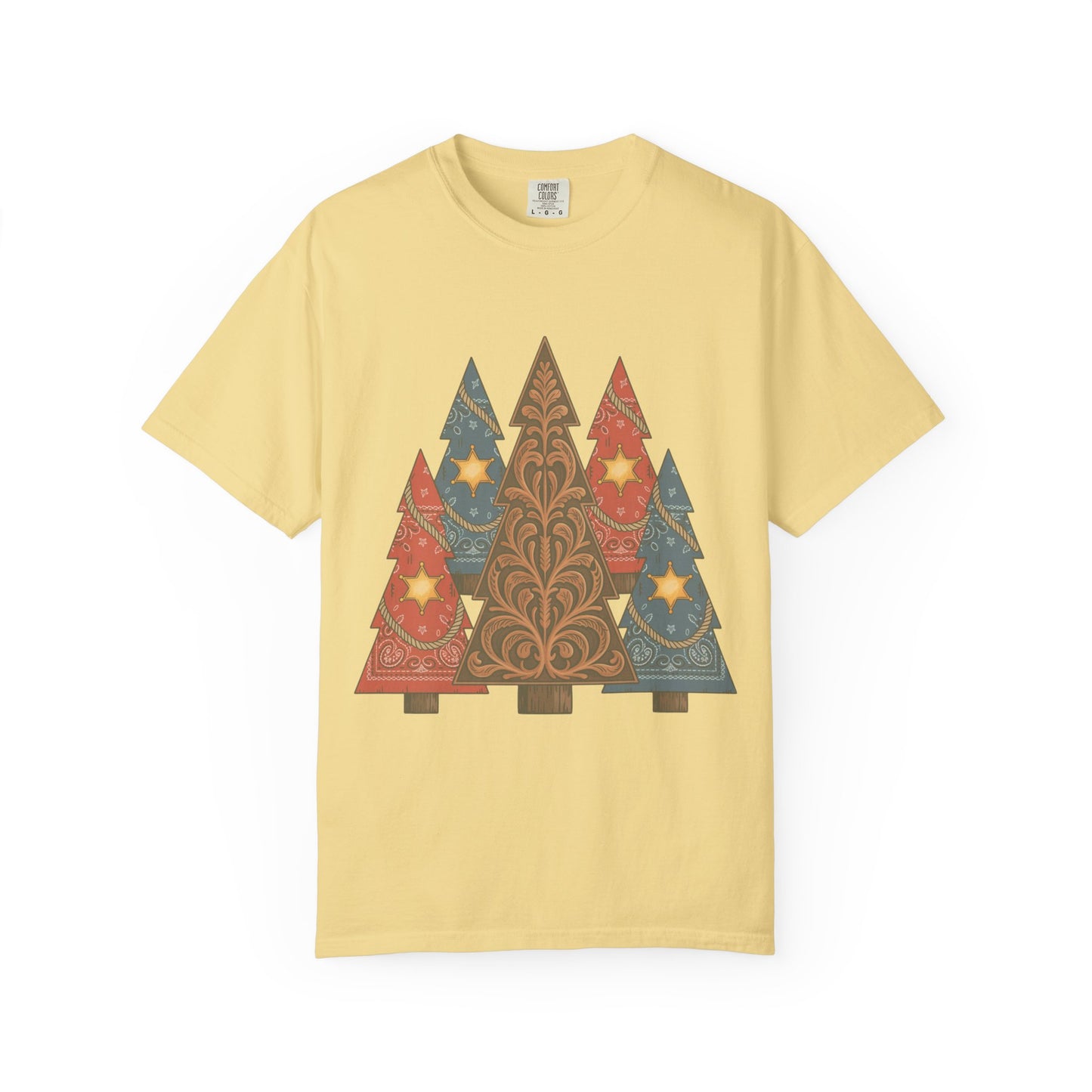 Western Christmas Tree T-Shirt