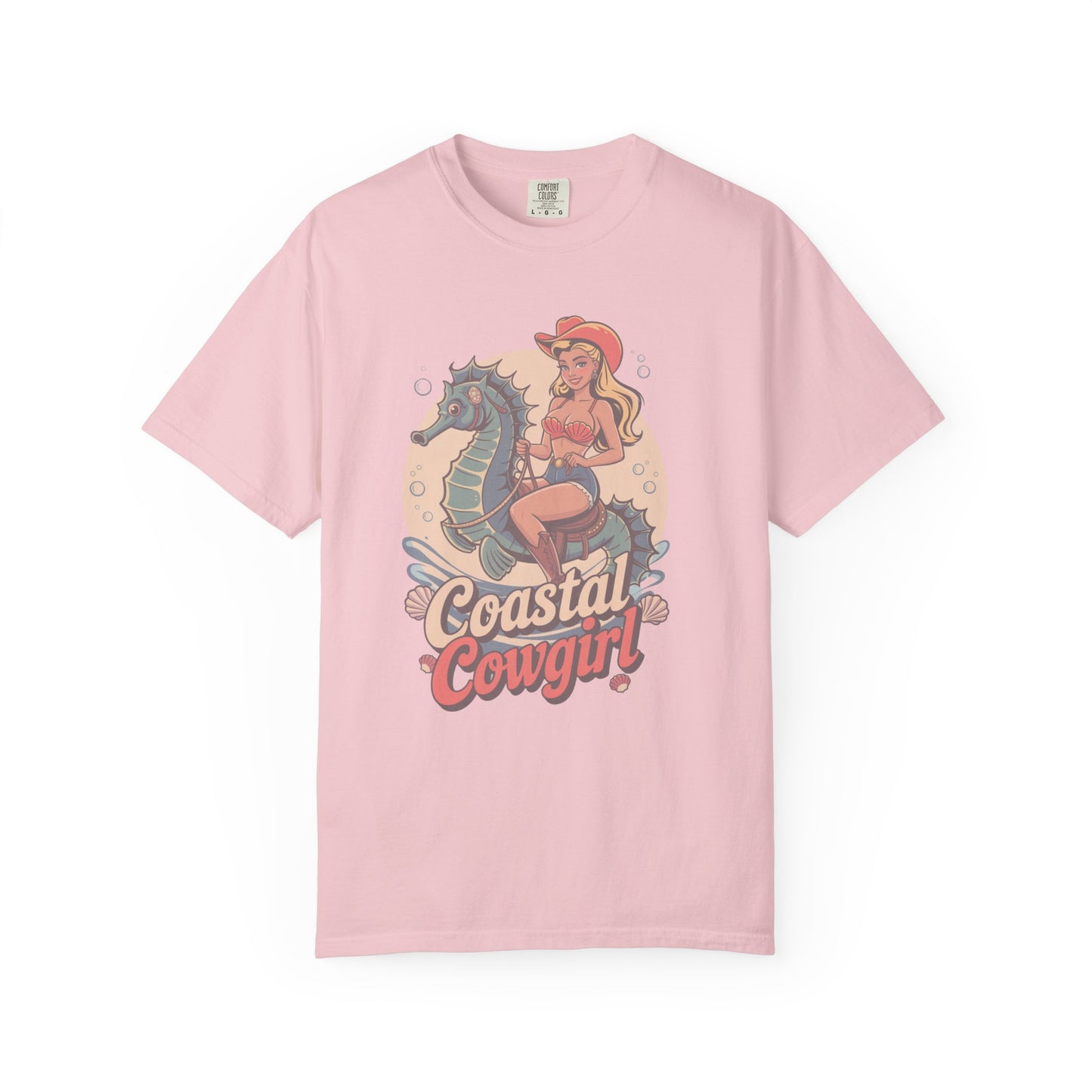 Beach Seahorse Cowgirl T-Shirt
