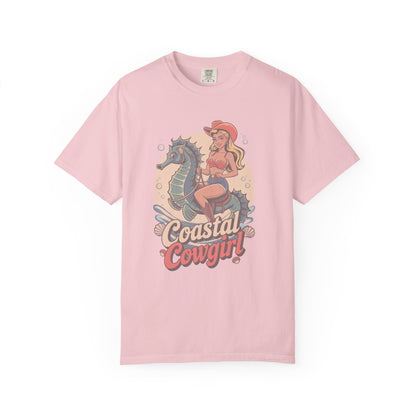 Beach Seahorse Cowgirl T-Shirt