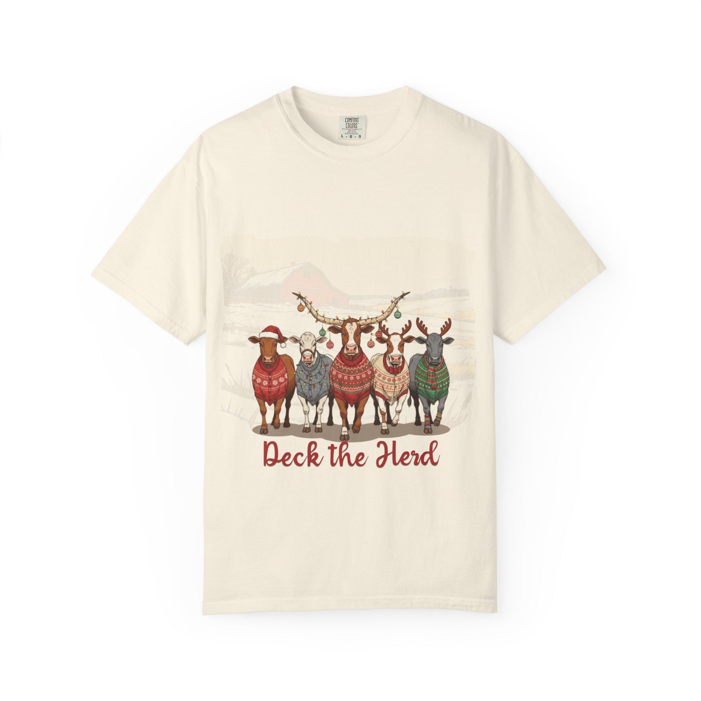 Deck the Herd Comfort Colors® Tee