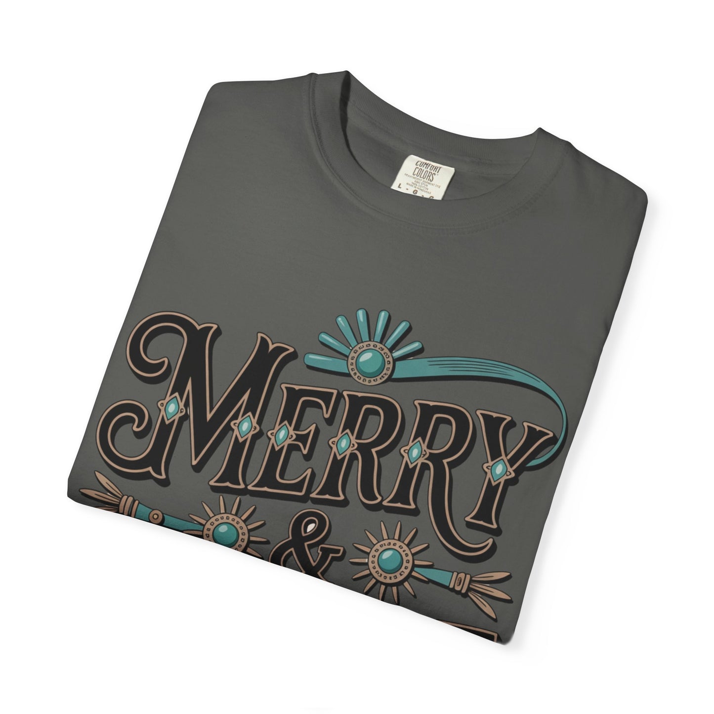 Merry & Bright Turquoise Comfort Colors® Tee