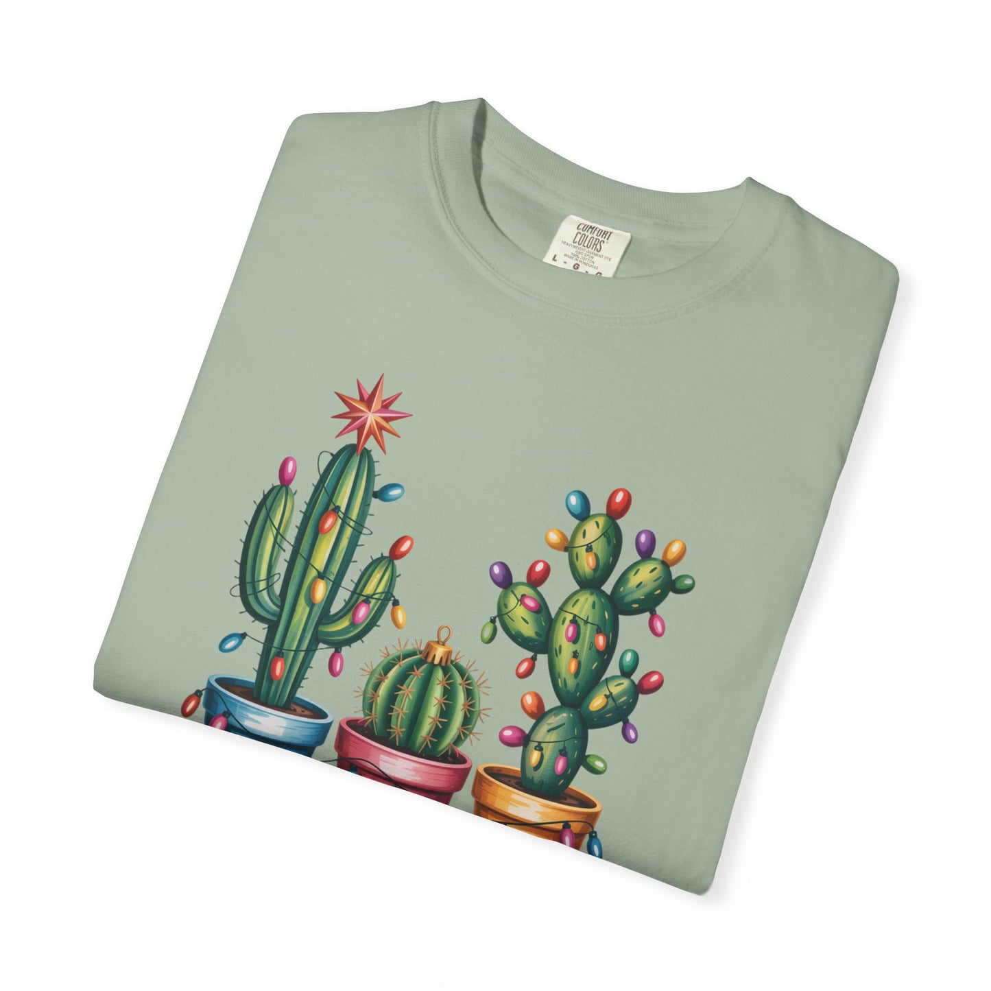Prickly but Festive Christmas Cactus T-Shirt