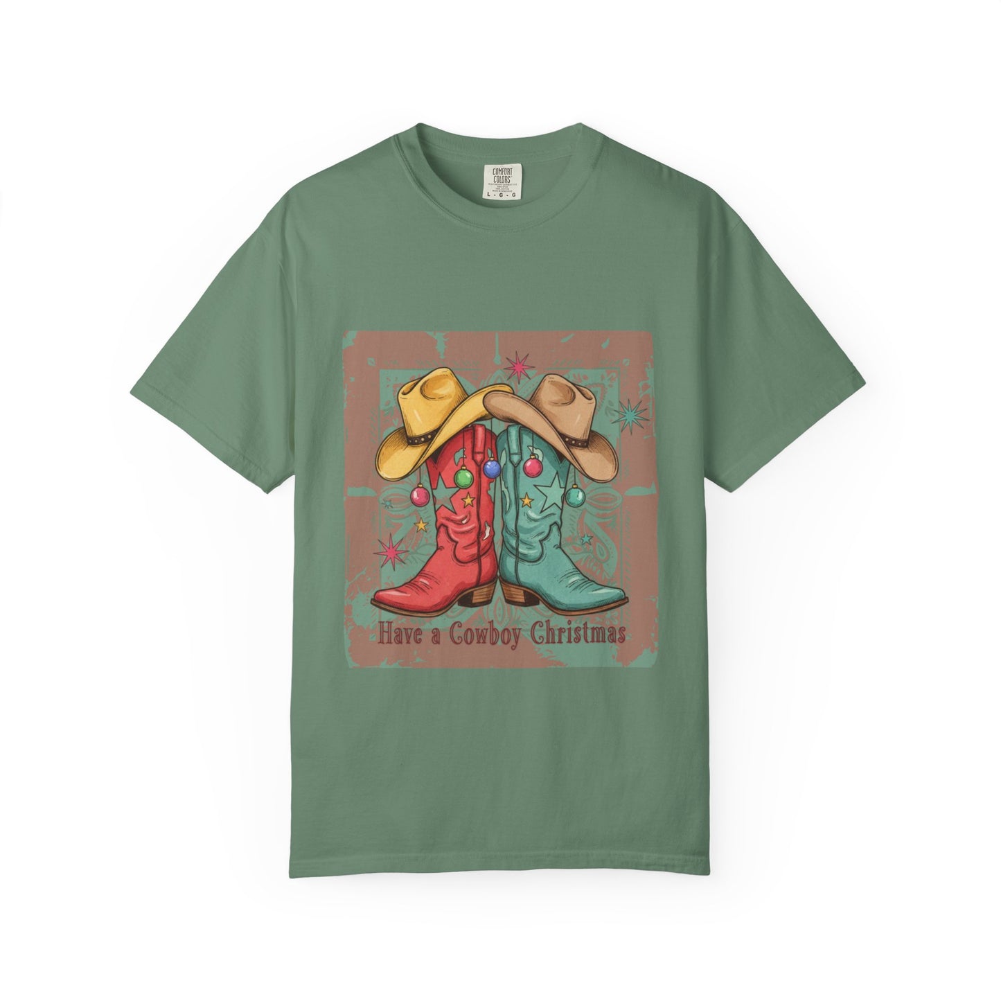 Have a Cowboy Christmas Comfort Colors® Tee
