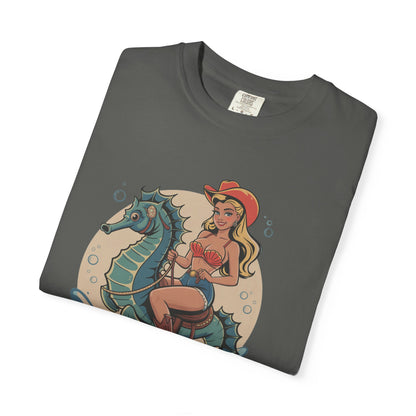 Beach Seahorse Cowgirl T-Shirt