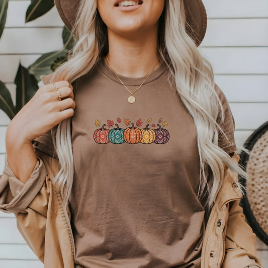 🎃 Colorful Pumpkin Comfort Colors® Tee